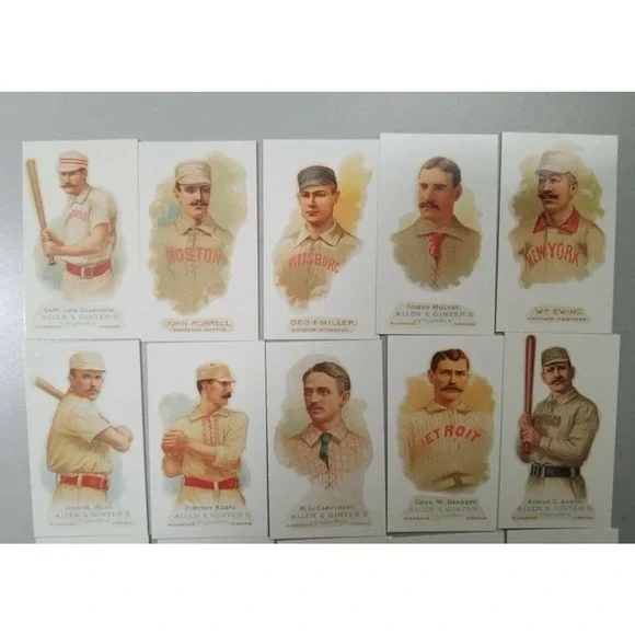 Vintage Captain Jack Glasscock Complete 24 Tobacco Card Set Brand New Sealed - Picture 4 of 6